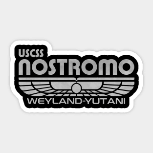 USCSS Nostromo crew tee Sticker